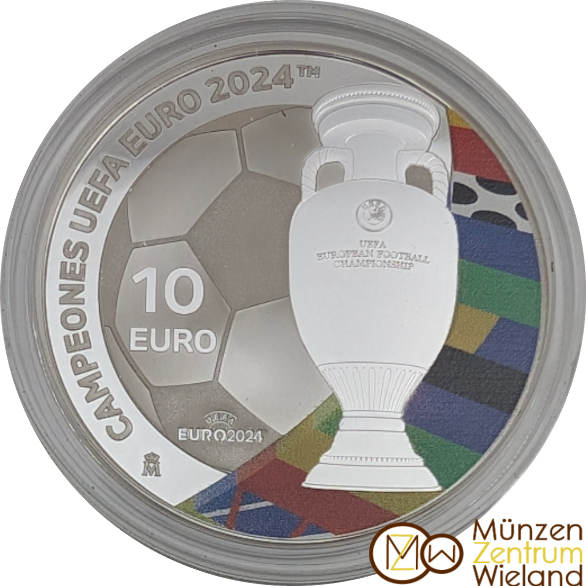 UEFA - Fußball Europameister, farbig
