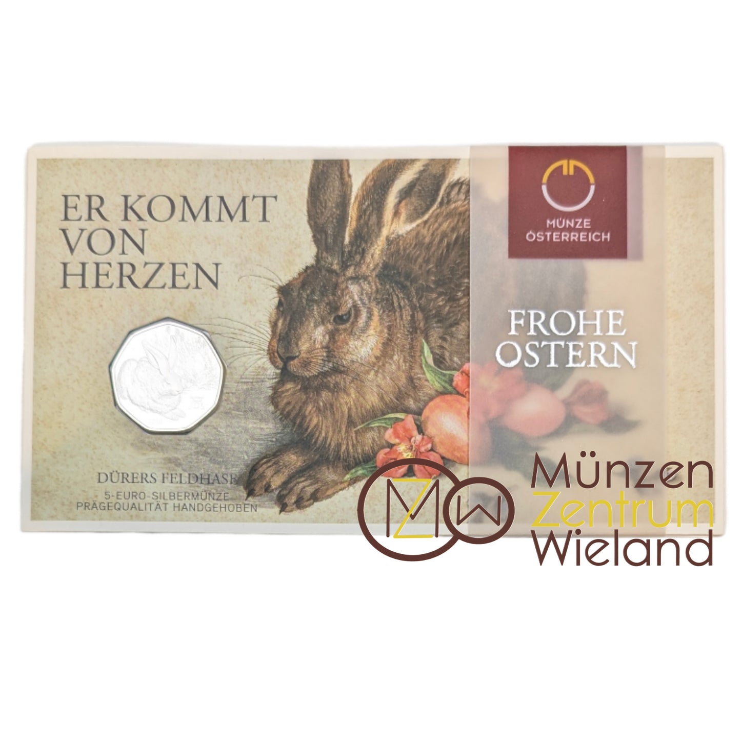 Dürers Feldhase - Ostermünze