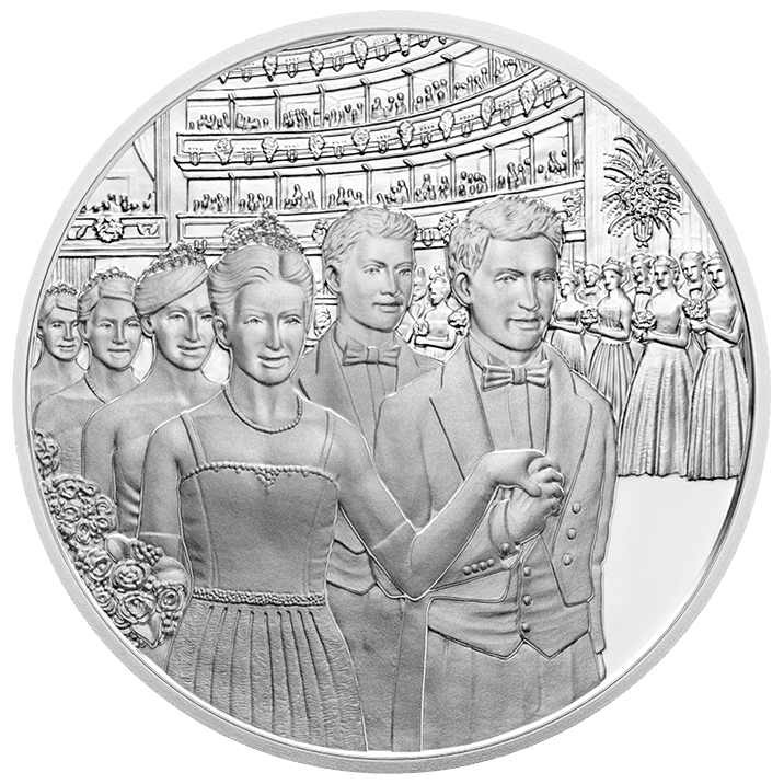 Wiener Opernball, farbig