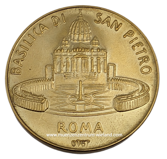 Salus Populi Romani / Basilica Di San Pietro Roma (0T67), Pilger Medaille