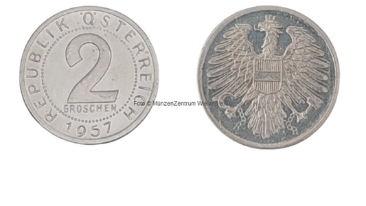 2. Republik, Umlaufmünzen 2 Groschen