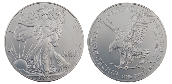 Silver Eagle, Bullion 1 Oz