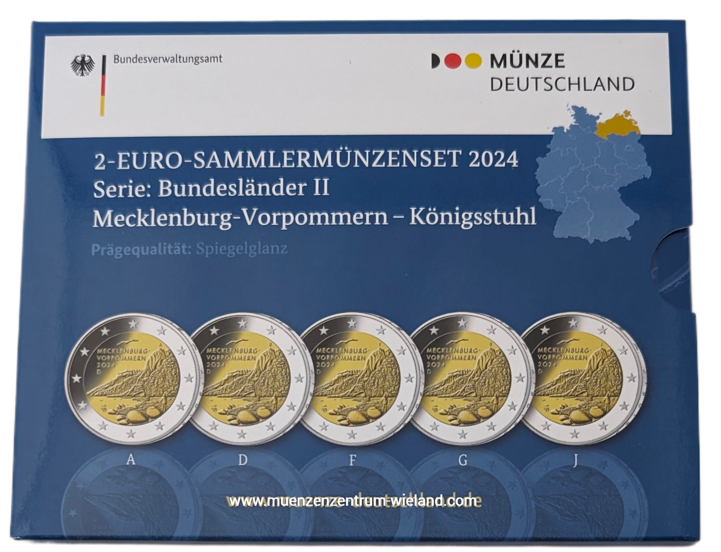 Mecklenburg Vorpommern "Königsstuhl", Serie Bundeslönder II
