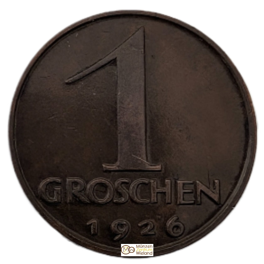 1. Republik, Umlaufmünze, 1 Groschen