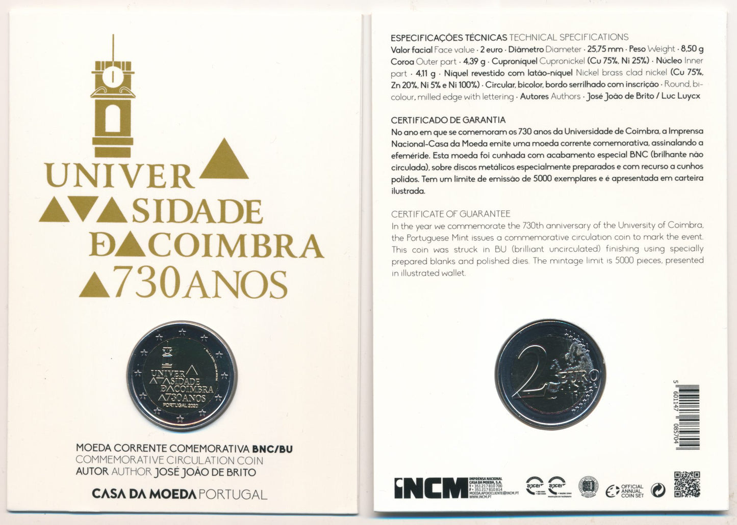 730 Jahre Universität Coimbra