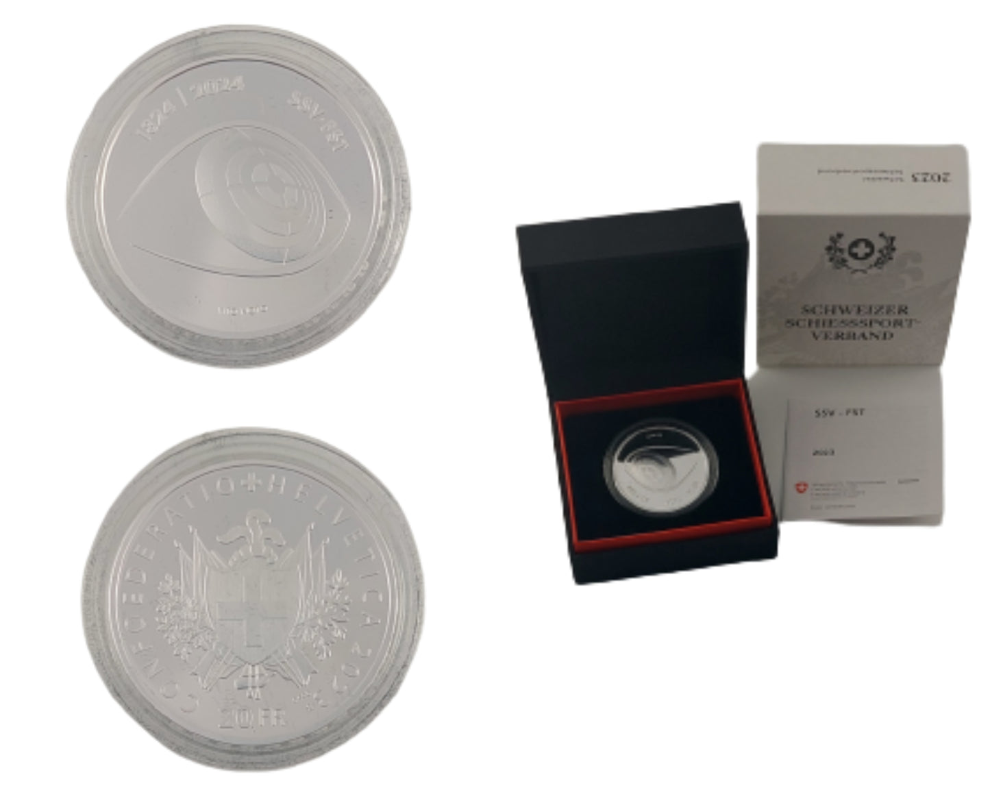 200 Jahre Schweizer Schießsportverband, Ø 33 mm (Ausgabe 2.6.2023)