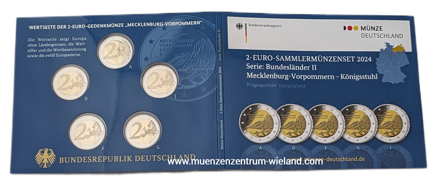 Mecklenburg Vorpommern "Königsstuhl", Serie Bundeslönder II