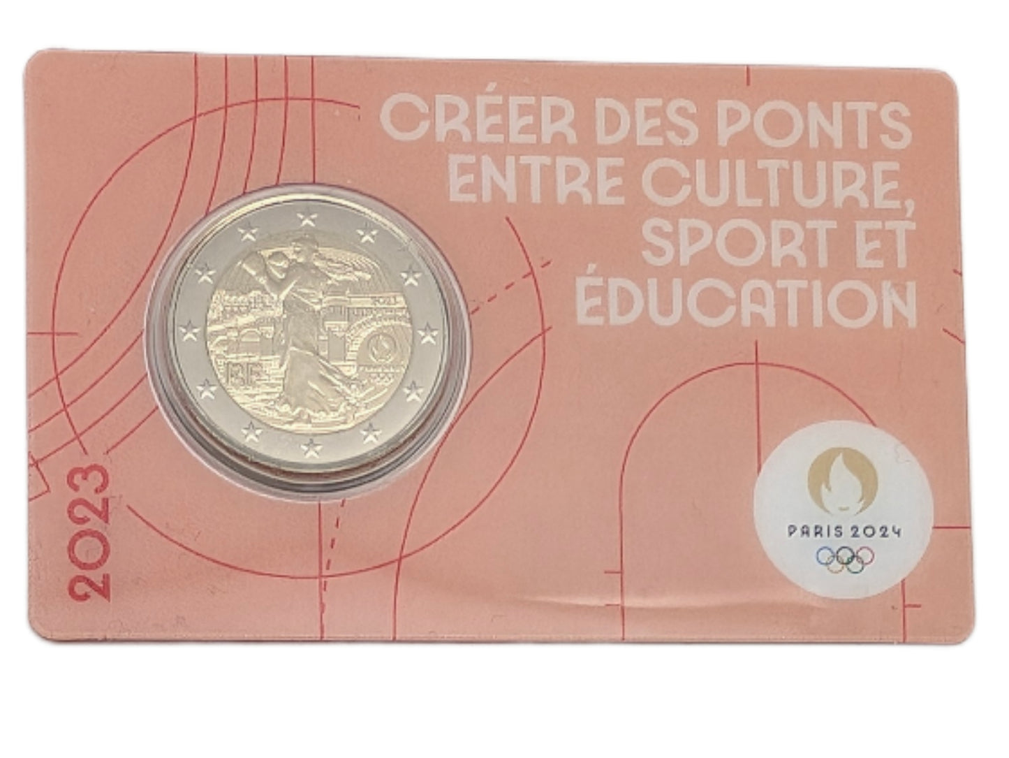 Olympiade 2024 Säerin - Faustkampf, Semeuse, Farbe nach Verfügbarkeit