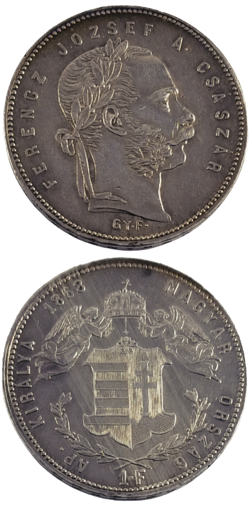 Franz Joseph (Ferencz Jozsef) Gulden/Forint, GYF