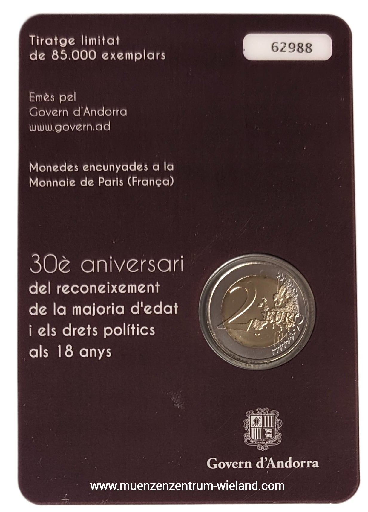 30 Jahre Volljährigkeit mit dem 18. Lebensjahr