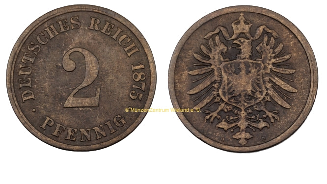 2 Pfennig, H