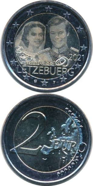 Hologramm/Foto: 40. Hochzeitstag von Großherzog Henri und Maria Teresa von Luxemburg