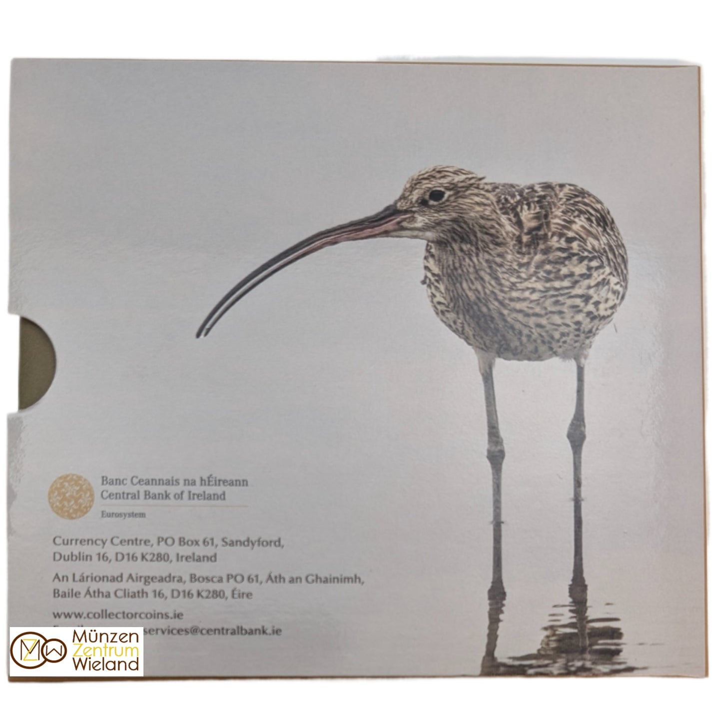 KMS Kursmünzensatz - Biodiversity / The Curlew, 1 Cent - 2 Euro