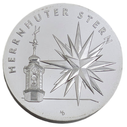 Herrnhuter Stern - Weihnachtsmünze