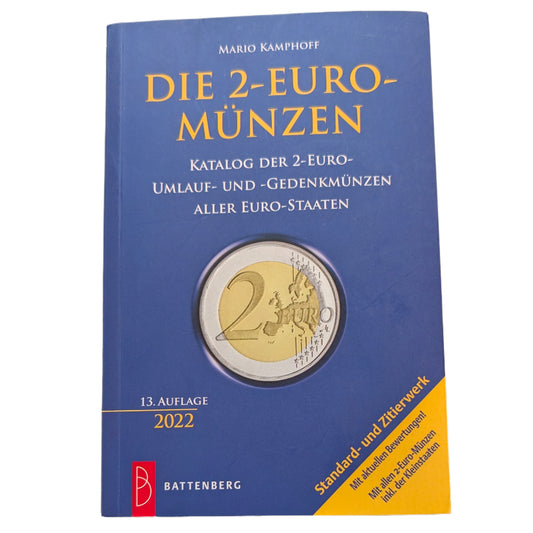 Die 2-Euro-Münzen, Mario Kamphoff, 13. Auflage/2022