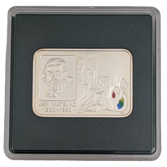 Jan Matejko 1838-1893, Farbapplikation, rechteckig