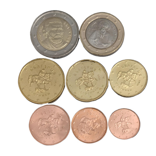 KMS Kursmünzensatz Start 8, 1 Cent - 2 Euro, Euroeinführung, Beitritt zur Währungsunion, Rollenware