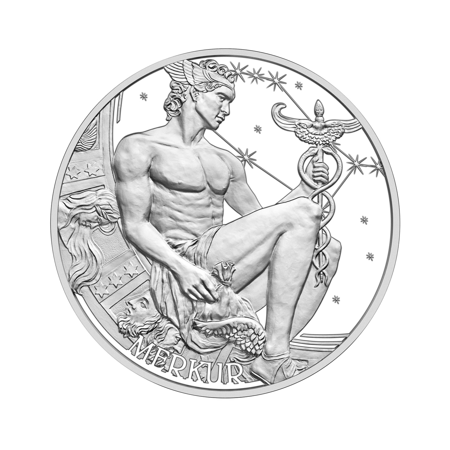 Jahr des Merkur, Kalendermedaille
