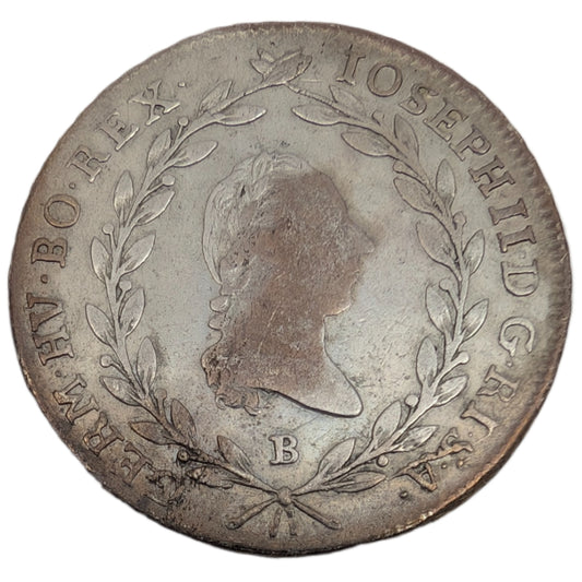 Joseph II., Habsburg, RDR, Kremnitz, Kopfbild