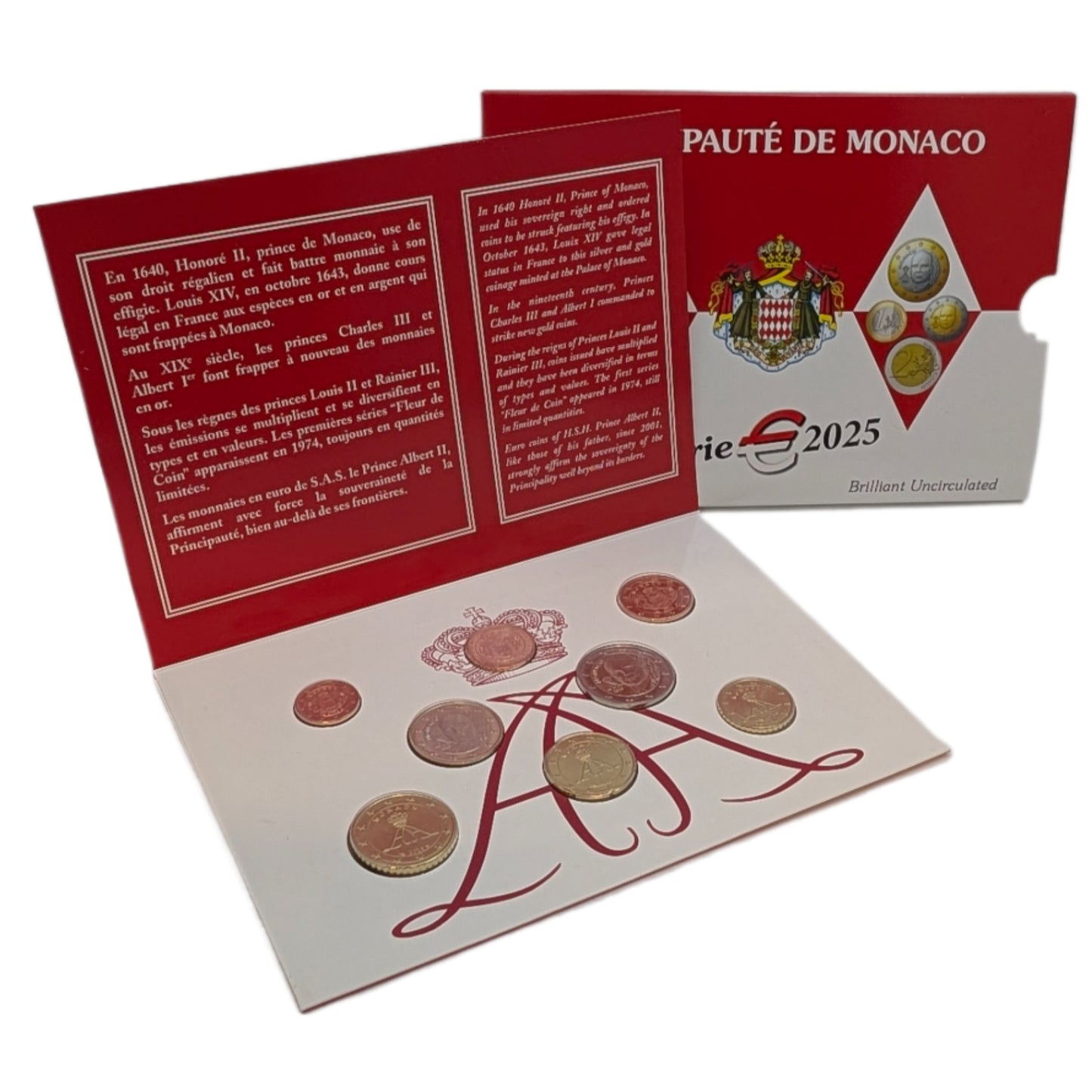 KMS Kursmünzensatz 1 Ct - 2 €