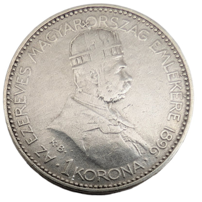Franz Joseph I 1000 Jahr-Feier, Habsburg, Ungarn, Kremnitz