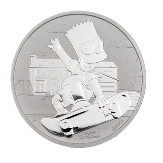 Bart Simpson - Die Simpsons / Elizabeth II. (1952-2022)