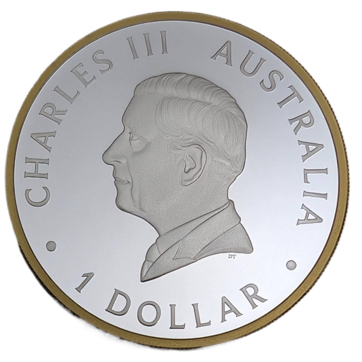 Nugget - 40th Ann. Australian Goldcoin Program, mit Goldapplikation