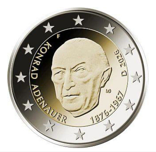 Konrad Adenauer, Buchstabe nach Verfügbarkeit