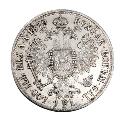 Franz Josef I., Habsburg, Wien, Gulden/Florin, feiner Kratzer