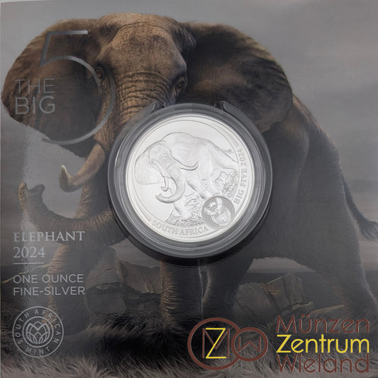 #1/5 Elefant - Big Five Serie III im informativen Blister