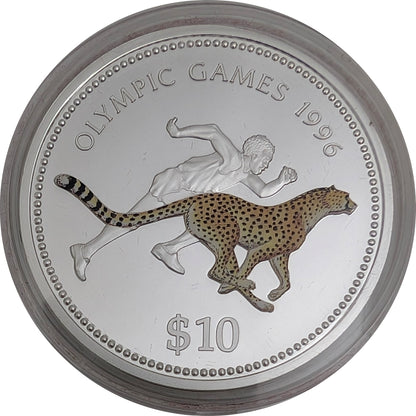 XXVI. Olympische Sommerspiele, Atlanta 1996 - Gepard und Sprinter, farbig