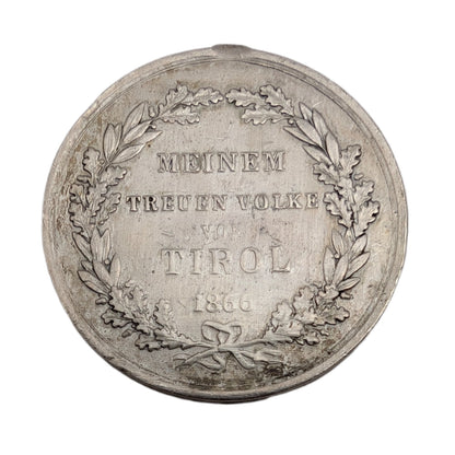 Franz Josef I (1848-1916), Meinem treuen Volke in Tirol, v. Tautenhayn