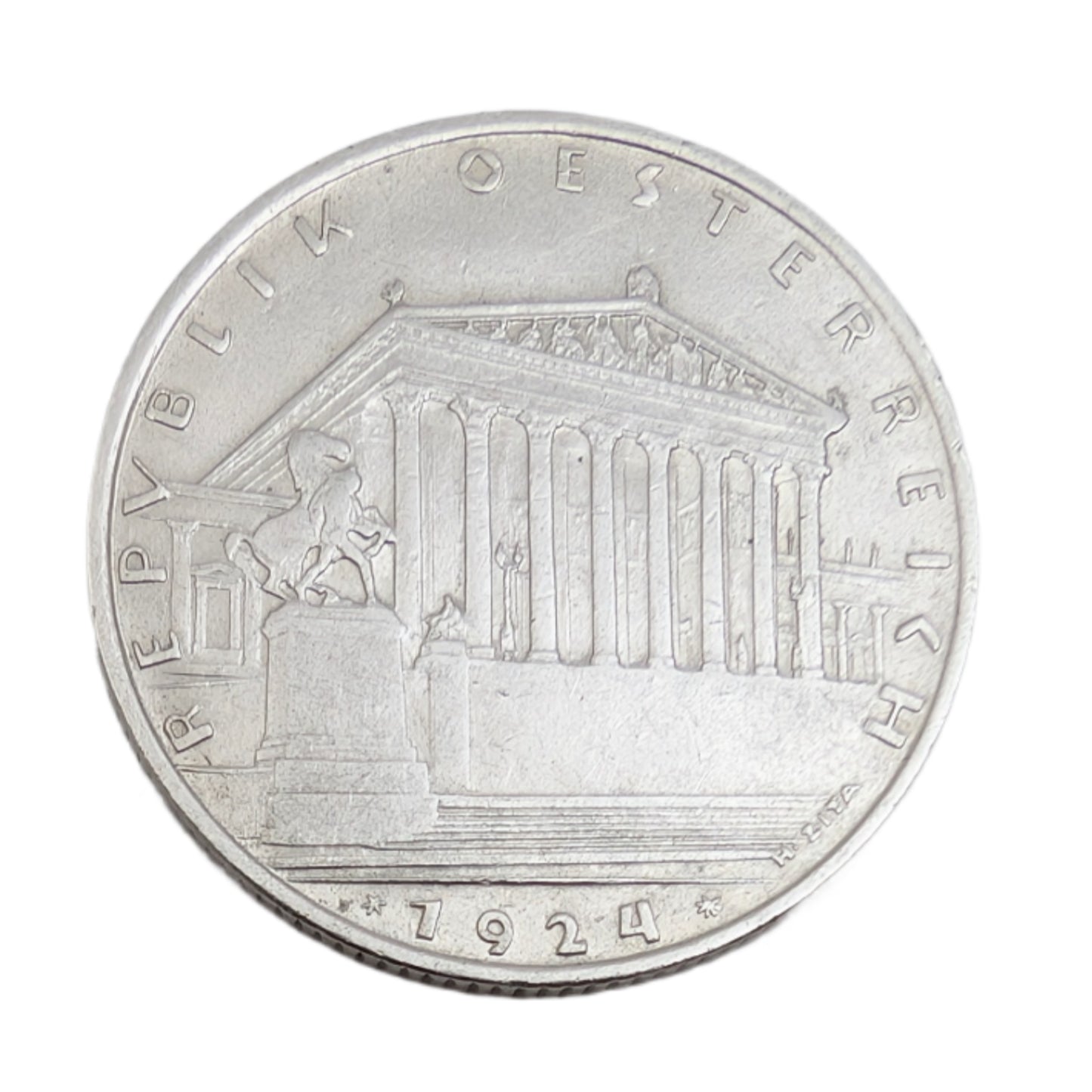 1 Schilling Parlament 1924