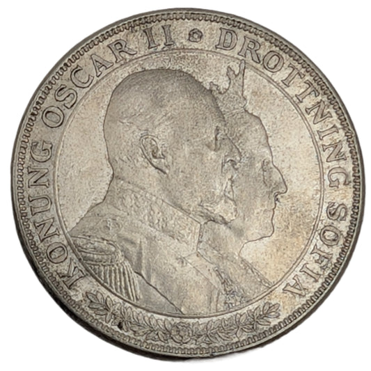 50-jähriges Jubiläum - Hochzeit von König Oscar II. und Lady Sofia