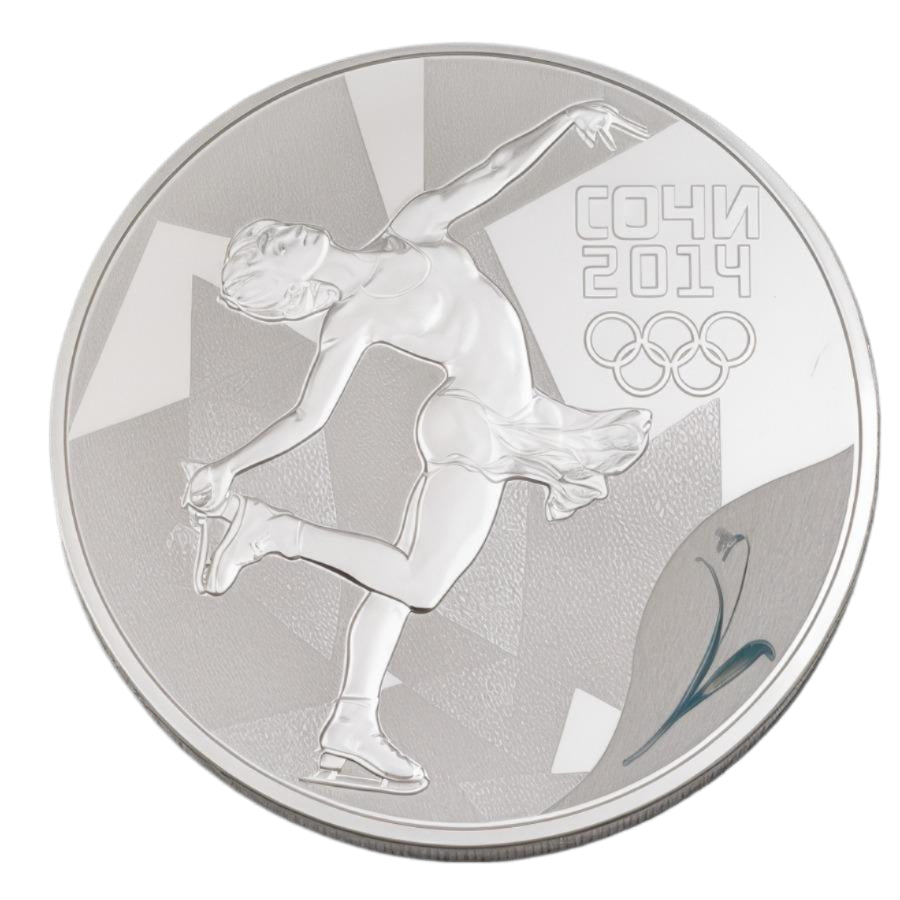 Eiskunstlauf - Winterolympiade Sotchi, Farbapplikation