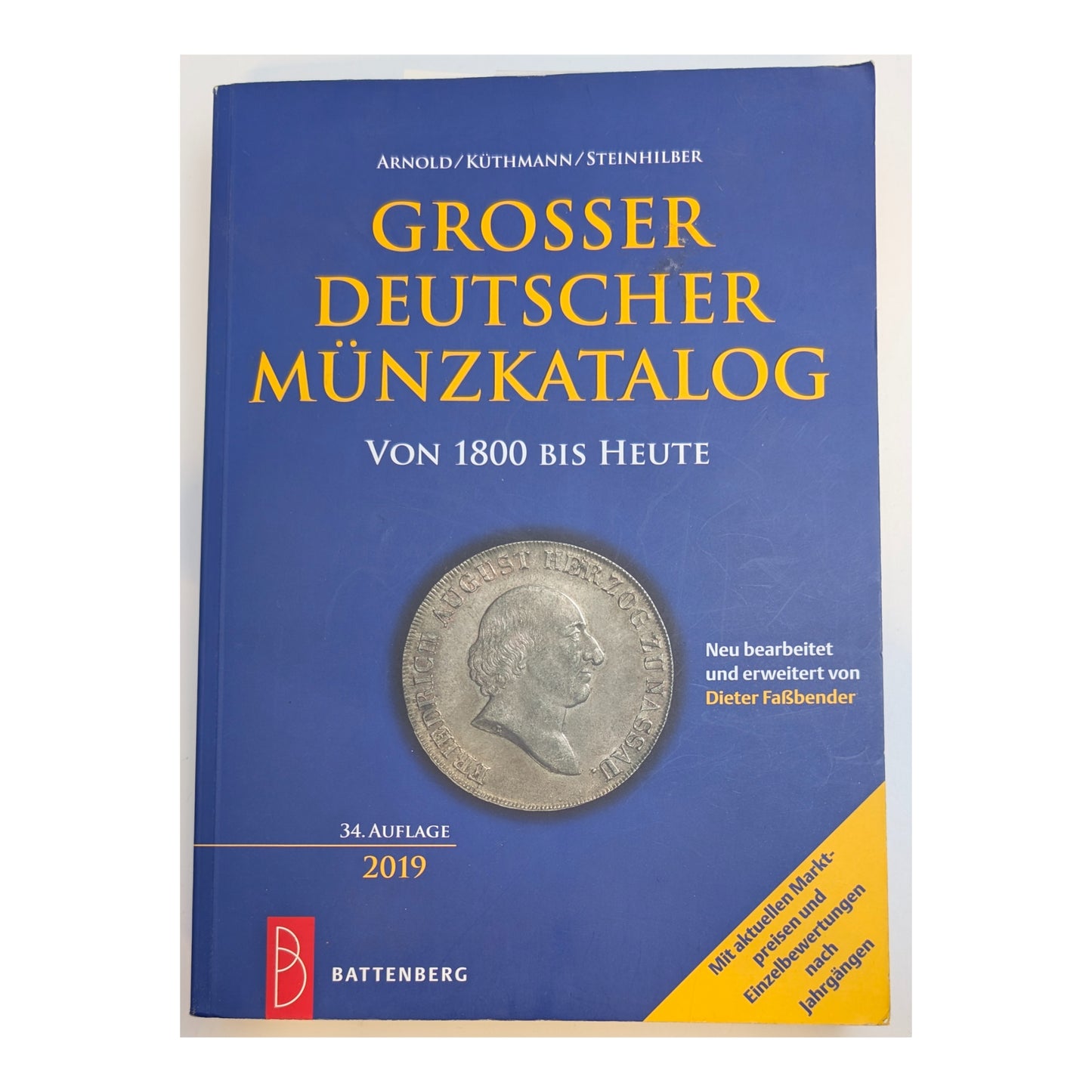 GROSSER DEUTSCHER MÜNZKATALOG von 1800 bis heute, 34. Auflage 2019