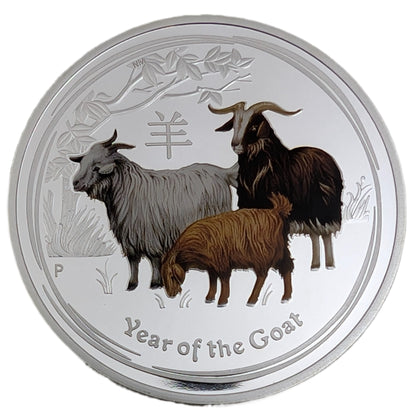 Year Of The Goat, Series II, colored / Jahr der Ziege, Serie II, farbig, Perth