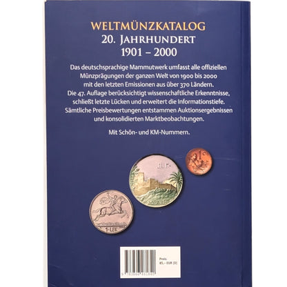 Weltmünzkatalog 20. Jahrhundert 2022, 1901 - 2000, 47. Auflage, Gerhard Schön