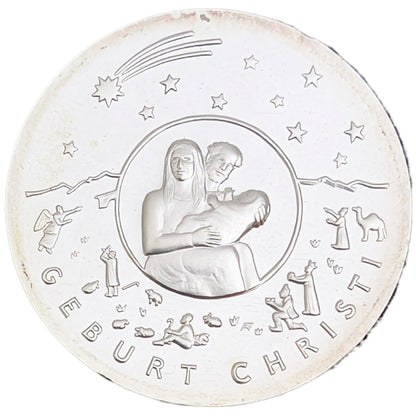 Die Geburt Christi - Weihnachtsmünze