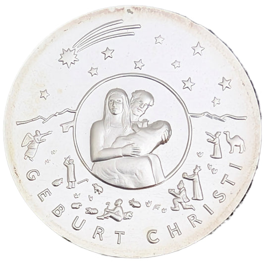 Die Geburt Christi - Weihnachtsmünze