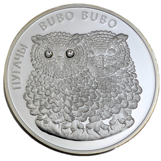 Bubo Bubo / Uhu mit Swarovski-Augen
