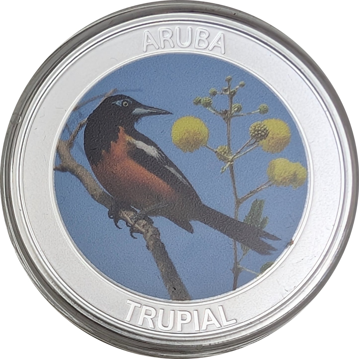 Trupial (Vogel) - Tierserie, Farbmünze