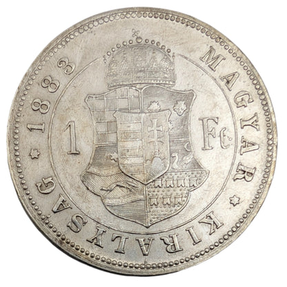 Franz Joseph I., Habsburg, Ungarn, Kremnitz, Forint/Gulden