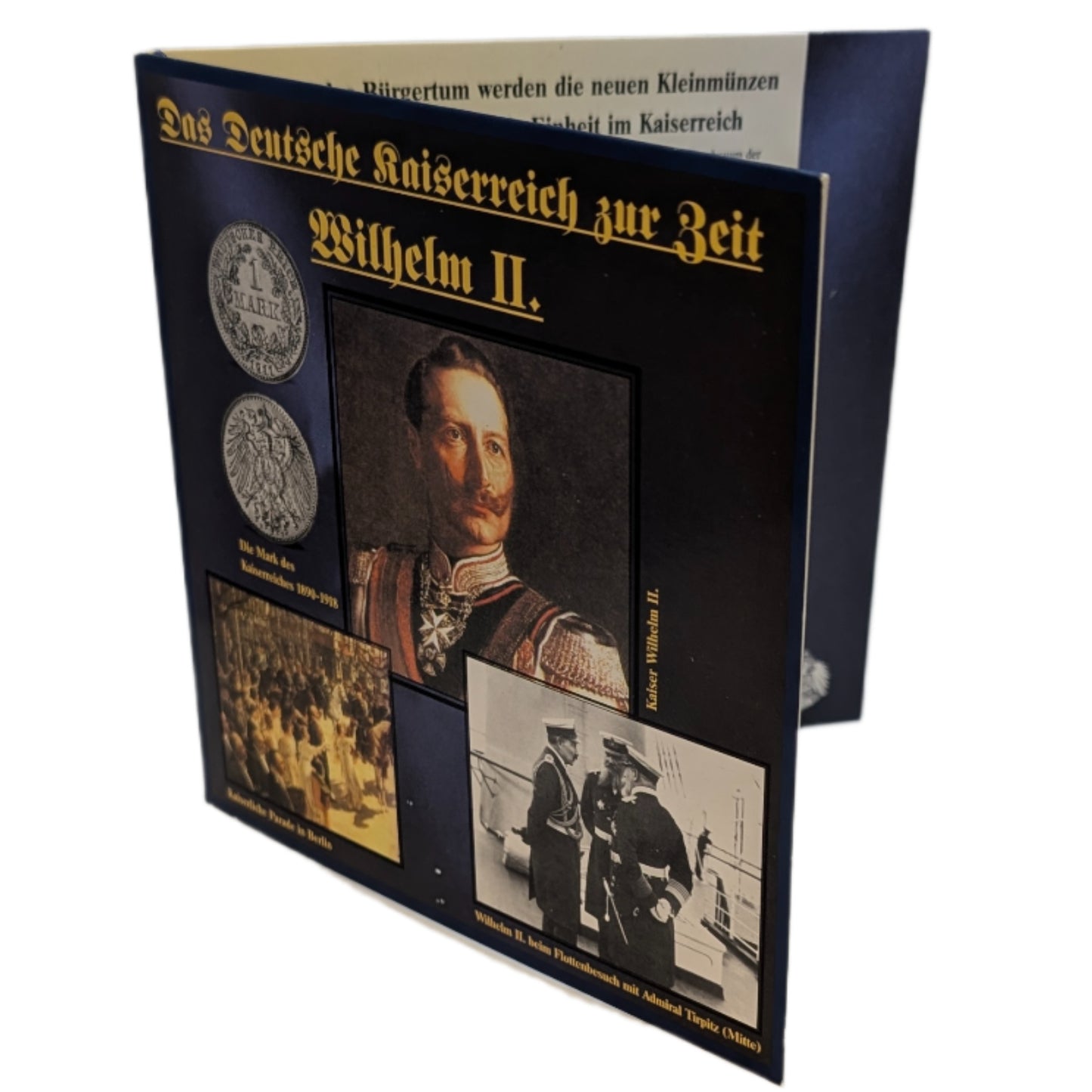 KMS Kursmünzensatz/Typenset 1 Pfennig-1 Mark, Das Deutsche Kaiserreich zur Zeit Wilhelm II.