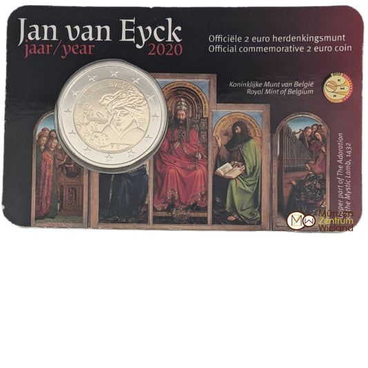 Jan van Eyck, 2€ französisch/deutsch