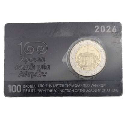 100 Jahre Akademie von Athen, Coincard