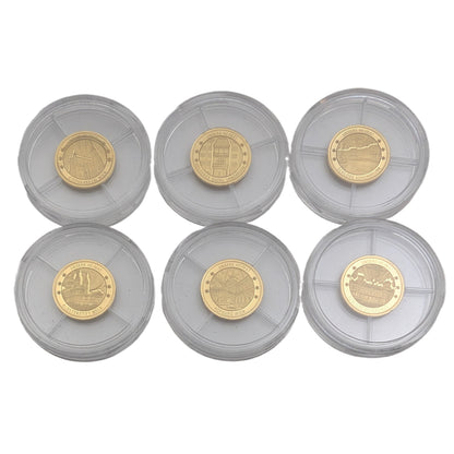 Österreichs schönste Bauwerke - Set mit 6x Minigold