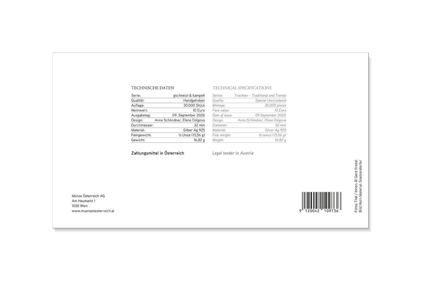 Anpirschen/Horn - Gschneizt & Kampelt, Folder