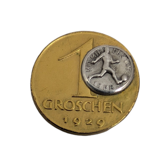 Glücksgroschen, Glücksbringer: Mit mir den Toto 12er Emblem