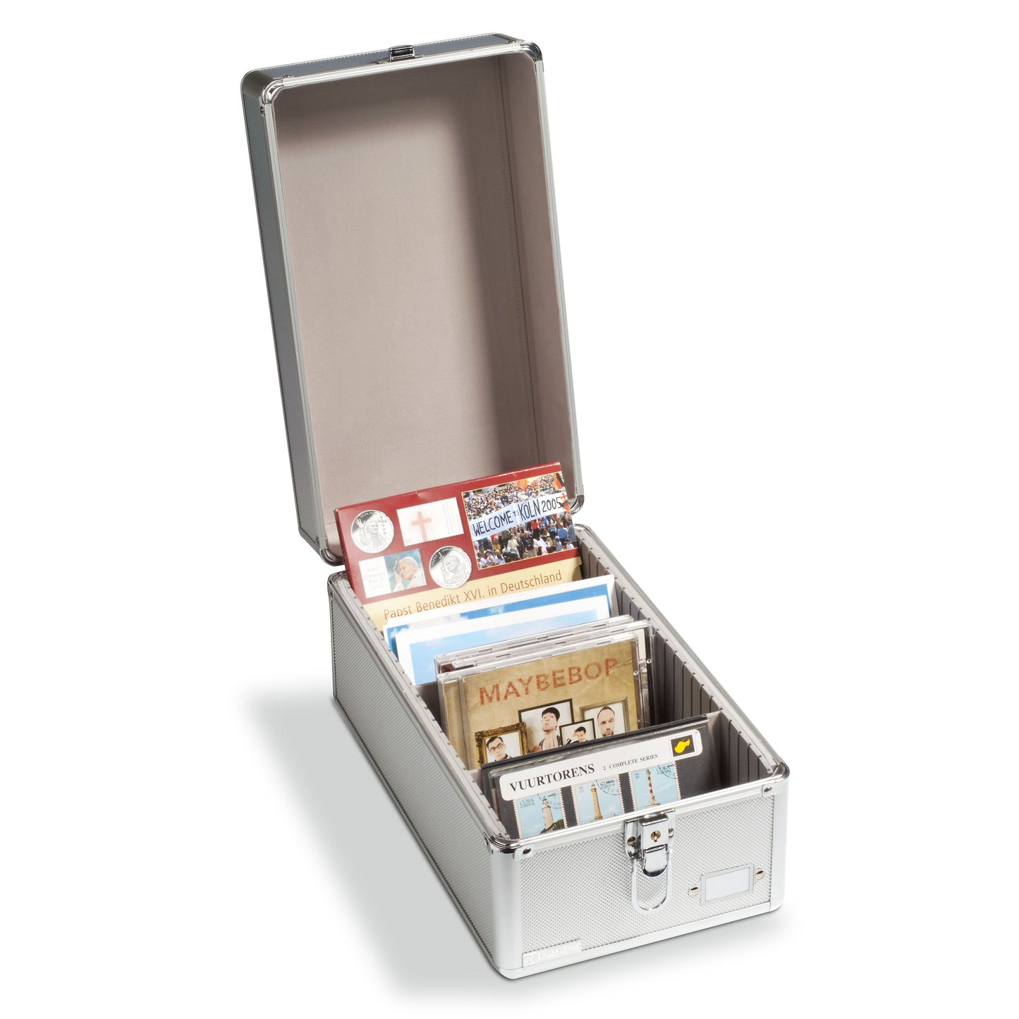 Leuchtturm Carco Multi Sammelkoffer Silber 317821
